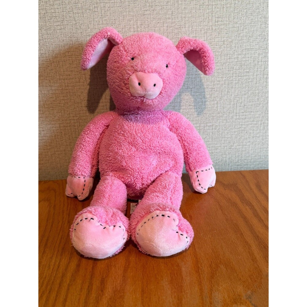 Gund Pink Pig Plush Stuffed Animal 45653 Nubby Fleece 10 Inch Soft Toy